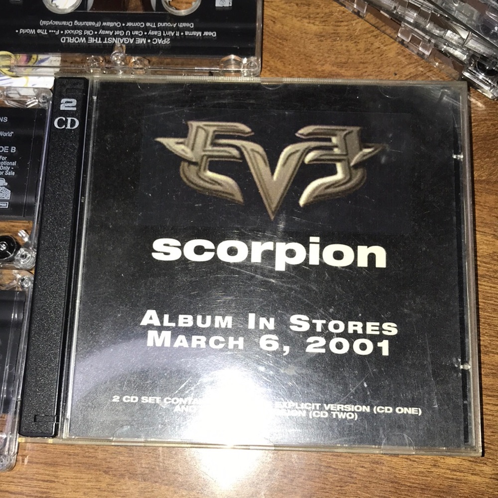 Eve Scorpion cd promo used 2 cd 2001 poor condition